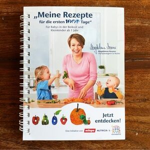 Meine Rezepte German Cookbook for Babies and Toddlers Balanced Wholesome